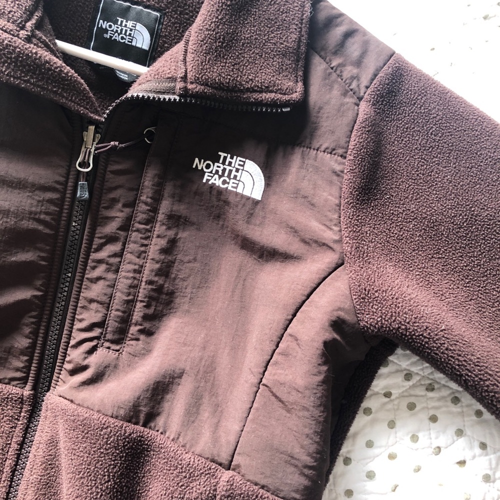 The North Face Denali jacket brown fleece